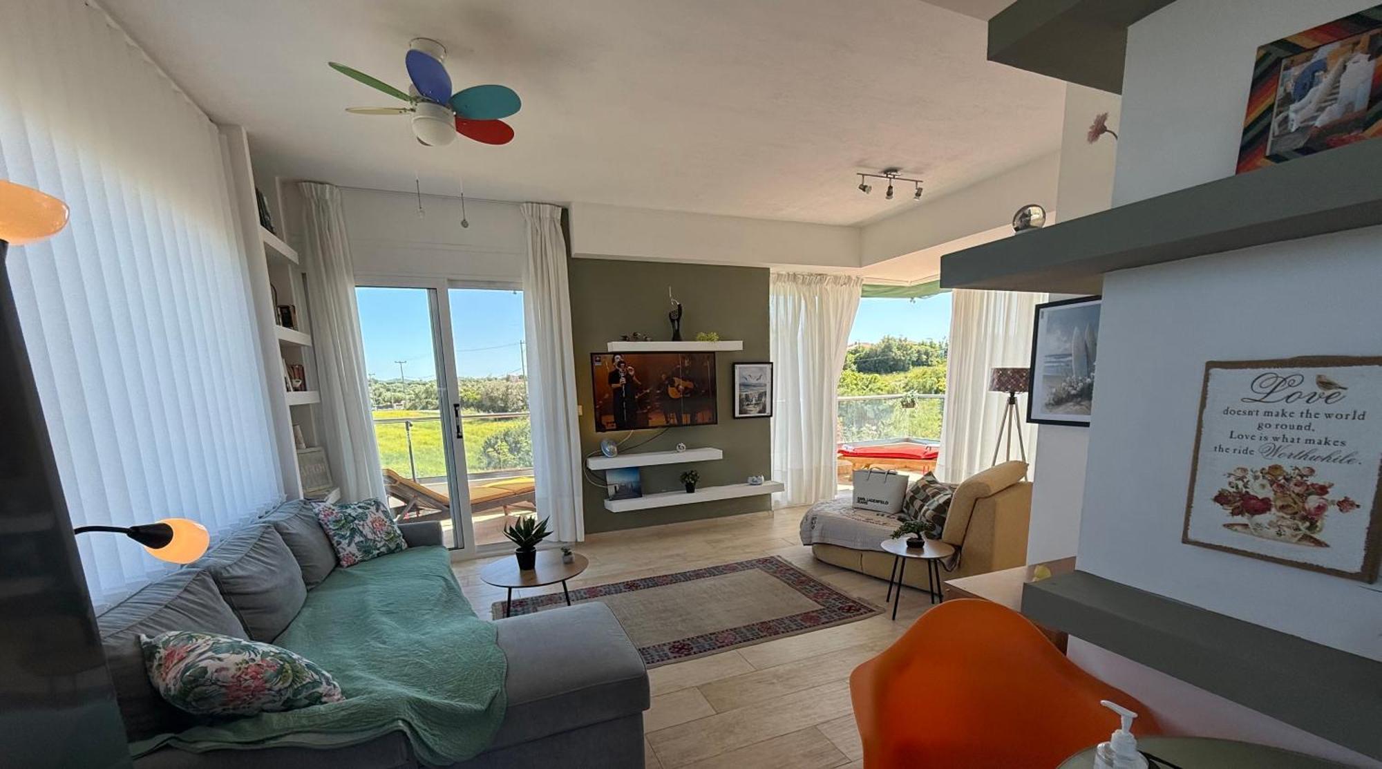 Villa Evita , Penthouse, 53M2 ,Athytos 450M From The Beach Афітос Екстер'єр фото